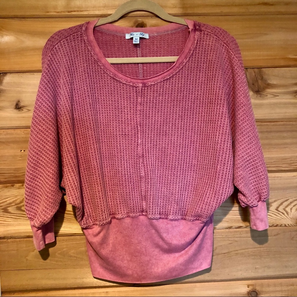 Flattering Mauve Top